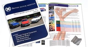 British Motor Heritage's 2014 catalogue is out now