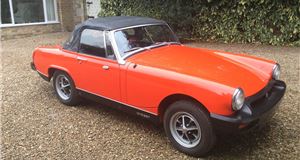 'As new' MG Midget on offer at Anglia Auctions 