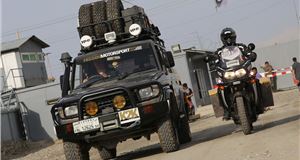 21 Year Old Land Cruiser Drives 4,600 Miles Kabul to Goodwood