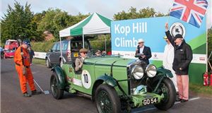 Best of British theme for Kop Hill Climb