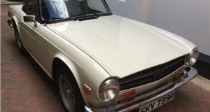 Anglia Car Auctions to sell 2000-mile Triumph TR6
