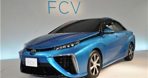 Toyota unveils new Mirai fuel cell car