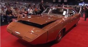 1969 Dodge Hemi Daytona 426 Sells for $900,000 at Mecum Kissimmee.