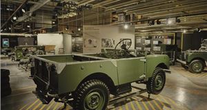 Land Rover recreates 1948 Defender production line