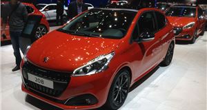 Geneva Motor Show 2015: Updated Peugeot 208 due in June