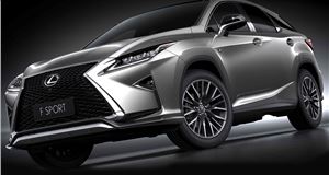 Sharper styling for new Lexus RX
