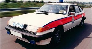 For The Love Of Cars restores Rover SD1 police car