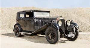 Barn find Bentley doubles its estimate at Beaulieu sale