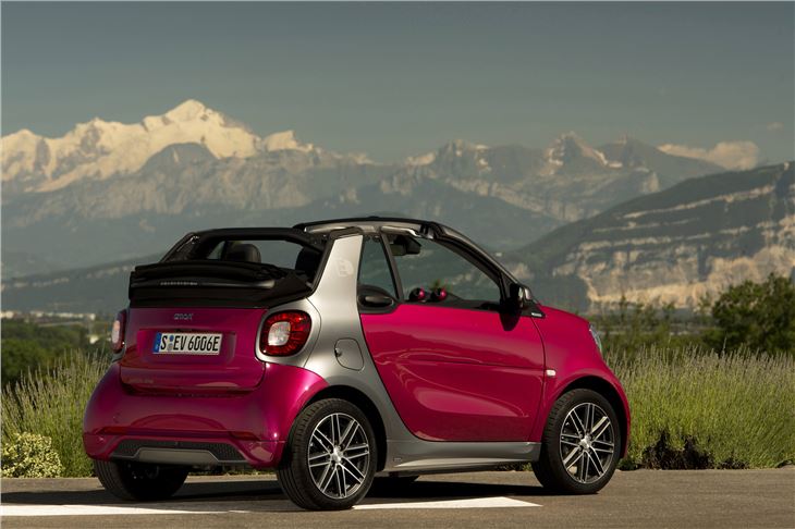 smart fortwo electric drive cabrio 2017 road test