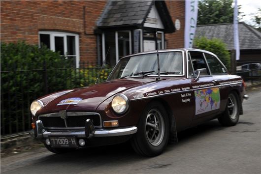 MGs roll into Abingdon after epic Silk Road trip | | Honest John