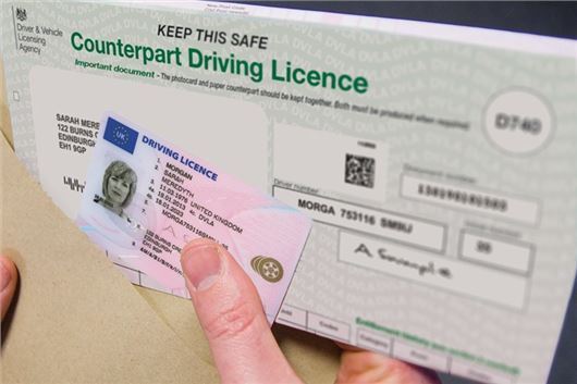 Returning driving licence to dvla after renewal