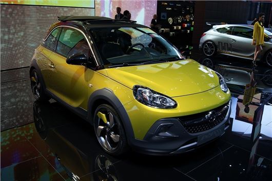 Geneva Motor Show 14 Vauxhall Adam Rocks Adds Suv Funkiness Motoring News Honest John