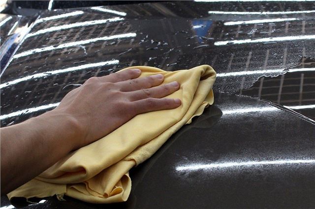 Large Natural Chamois Leather Car Cleaning Cloth Wash Absorbent Drying Towel UK 