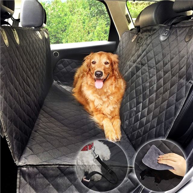 Heavy Duty Quilted Hammock Pet Dog Rear Water Proof Seat Cover For Ford Focus - Ford Focus Seat Covers Uk