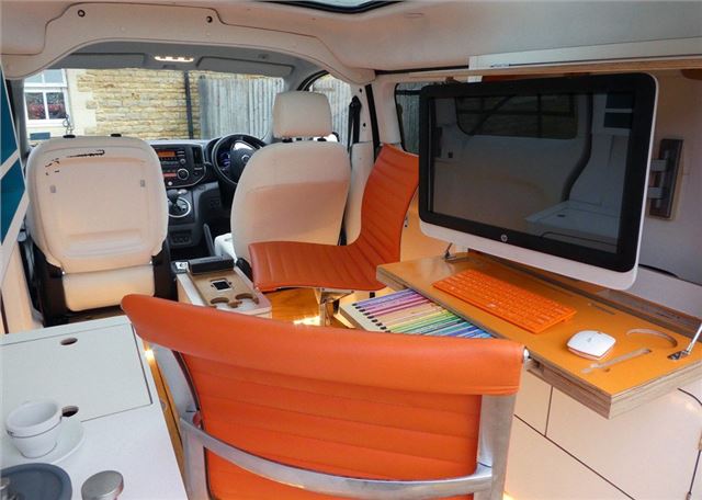 minivan mobile office