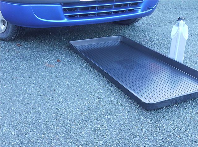 Universal Large Car Oil Drip Tray Leaking Engine Driveway Protection 2 x Trays 