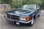 1984  model Mercedes 500SL R107.  