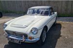 MGC Roadster 1968, Snowberry White, UK Car  