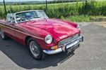 MGB 1972 in Damask Red  