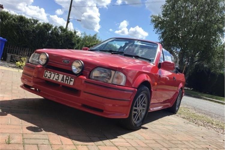 23 Ford Escort Convertible Xr3i Classic Cars For Sale Classic Cars