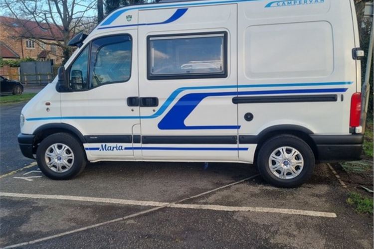Vauxhall movano high top camper shop for sale
