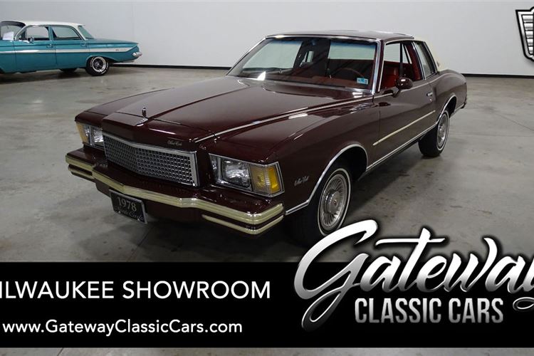 1978 Chevrolet Monte Carlo Catalog and Classic Car Guide, Ratings