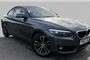 2017 BMW 2 Series 218i Sport 2dr [Nav]