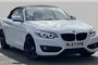 2017 BMW 2 Series Convertible 218i Sport 2dr [Nav] Step Auto