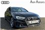 2022 Audi A4 Avant 45 TFSI 265 Quattro Black Edition 5dr S Tronic