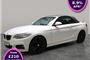 2017 BMW 2 Series Convertible 218d [150] M Sport 2dr [Nav] Step Auto